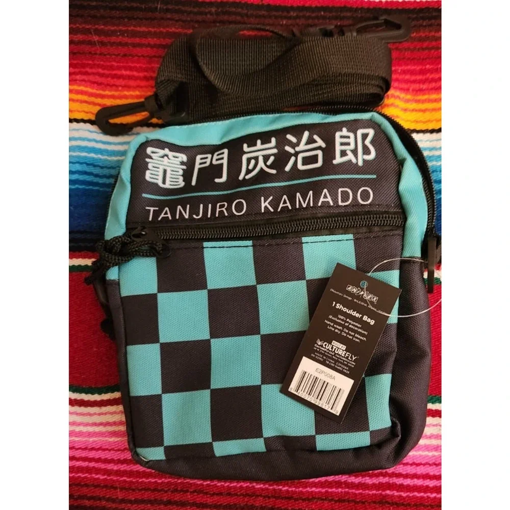Demon Slayer goodie box, Crossbody, tumbler, standee, blanket, beanie